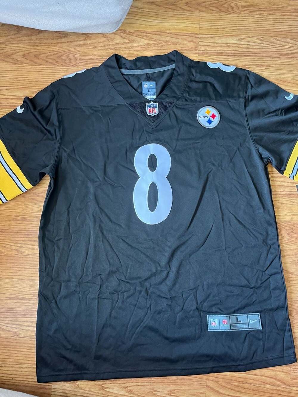 Nike Pittsburgh Steelers Kenny Pickett Autographed Jersey ACE matching COA (D371